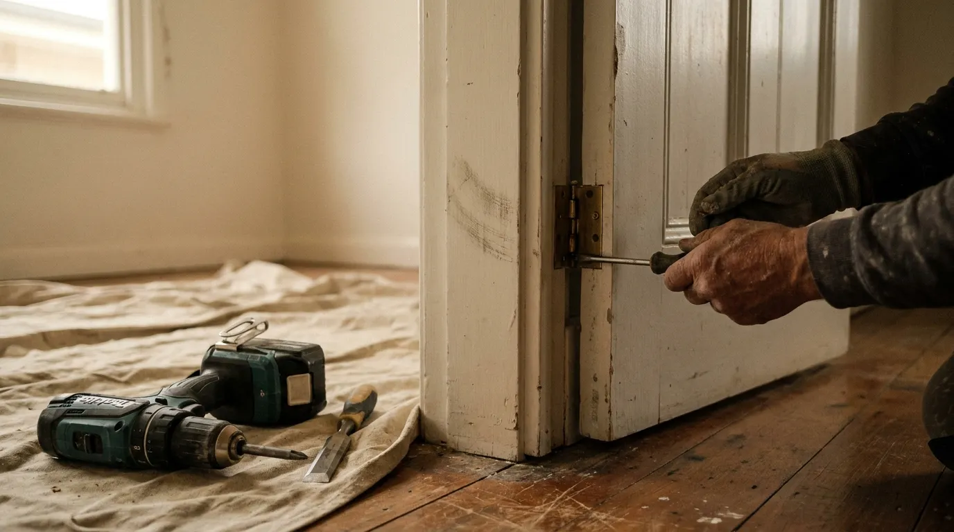 Door problems a handyman can usually fix without replacing the door