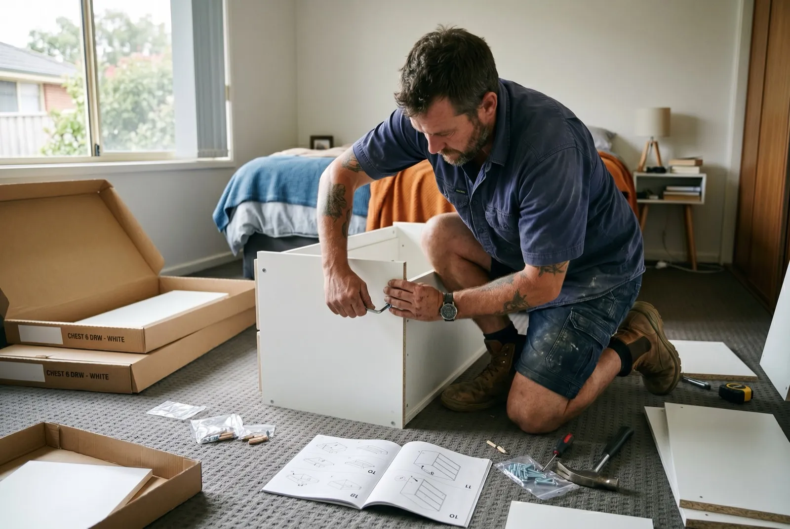 Flat Pack Assembly Canberra | Furniture & Wardrobes